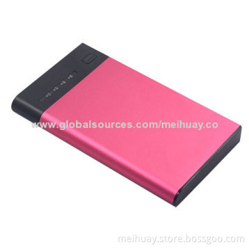 Aluminum Power Banks for Mobile